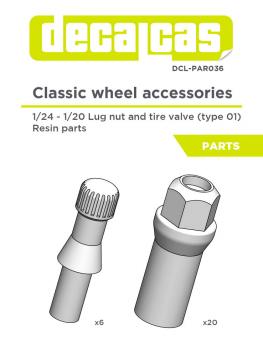 Classic Wheel Accessories 1/24 - 1/20