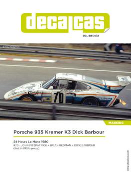 Porsche 935 K3 Le Mans 80 Team Dick Barbour Racing NUNU