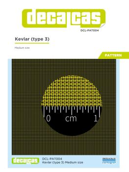 Kevlar - type 3 - Medium Size 1/24 1/20 1/12