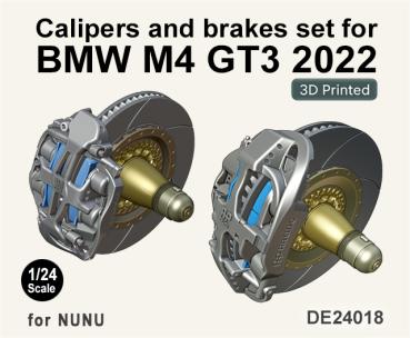 BMW M4 Brake set for NUNU 1:24