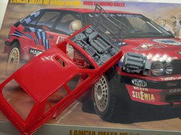 Engine Transkit für Lancia DELTA 16v HASEGAWA 1/24 3D Print