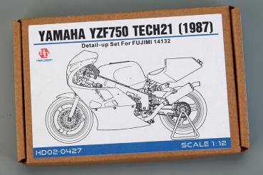 1/12 Yamaha YZF750 TECH21(1987) Detail-up Set für Fujimi