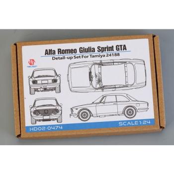 Alfa Romeo Giulia Sprint GTA Detail Set 1/24 für Tamiya 24188
