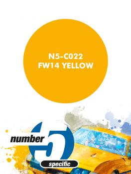 Williams FW14B Yellow 30ml