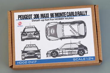 Peugeot 306 Maxi Monte Carlo ´96 Detail up Set für NUNU