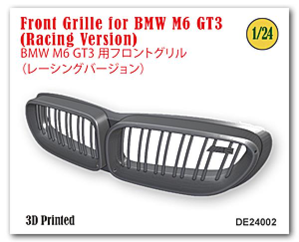 BMW M6 GT3 Frontgrill für NUNU 1:24