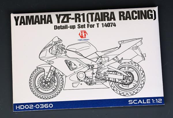 1/12 Yamaha YZF-R1 (Taira Racing) Detail-up Set for Tamiya 14074