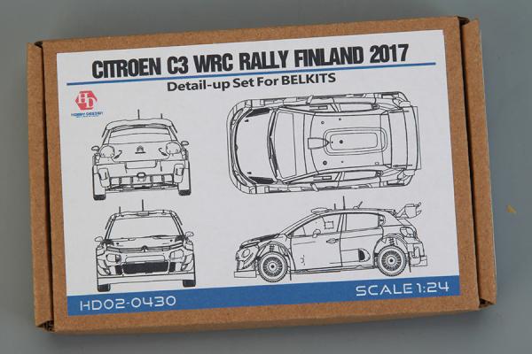 Citroen C3 WRC Rally Finland 2017 für Belkits