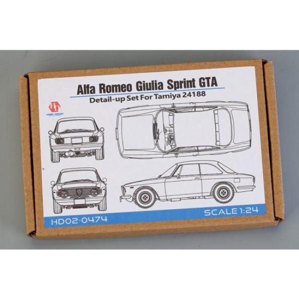 Alfa Romeo Giulia Sprint GTA Detail Set 1/24 für Tamiya 24188