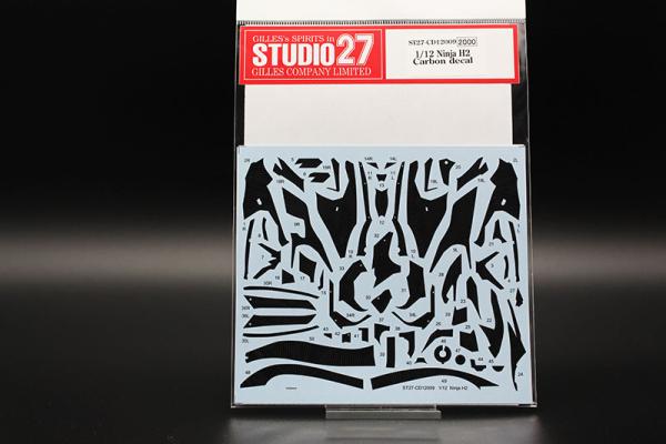 Ninja H2 Carbon Decal 1/12