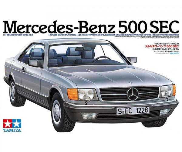 Mercedes-Benz 500 SEC 1/24