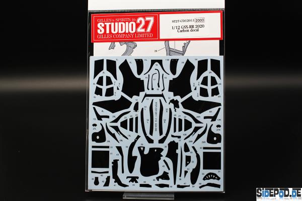 Suzuki GSX-RR Carbon Decal 1/12